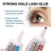 Clear Eyelash Glue Duo | 4g x 2 | Fast Drying & Waterproof | Strong Bonding | Includes Tweezer | Long-Lasting Extensions | Eyelash Extension Kit - Buy Online on SooperMarket.com