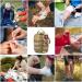MineUp 46-Piece First Aid Kit - Comprehensive Outdoor Trauma Set for Camping Hiking Hunting & Home | Military-Grade Medical Bag in Yellow - Buy Online on SooperMarket.com