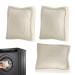 Lint Balls for Dryer Reusable Wool Fabric Softener - Reusable Laundry Square Natural Fabric Softener Household Gadgets Dry Cleaning Kit for Home Laundry Dryer
