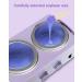 WENMILY Double Wax Warmer Kit for Hair Removal - 2 * 500ML Pots with Wax Beans, Sticks, and Strips - Buy Online on SooperMarket.com
