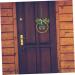 Abaodam 2pcs Shamrock Wooden Sign Hanging Front Door Wreaths Irish Party Wood St. Patrick's Day Pendants - Buy Online on SooperMarket.com