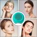 DASHIELL Face Brush Cleanser - Electric Facial Brush Gentle Silicone Face Wash Brush Silicone Waterproof Face Brush for Birthdays Anniversaries Facial Cleansing Holidays Green - Buy Online on SooperMarket.com