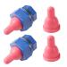 Fulaiergd sheep goat animal sucker lamb pacifier pet feeding bucket lamb lamb feeder with solid floor for farm animal pet. Remove simple installation (blue floor) style 2