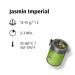 Jasmin Imperial Organic Jasmine Tea - 100g Can | Premium Green & White Teas | Alveus - No Additives 40 Cups - Buy Online on SooperMarket.com