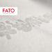 FATO Airlaid Dry Paper Napkins - 50 Pack 40x40cm Textile Effect Dove Gray Drip Design - Perfect for Elegant Events - Buy Online on SooperMarket.com