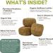 Wholistic Pet Organics Dog Multivitamin Chews | Natural Homemade Supplement with Probiotics | 120 Count - Buy Online on SooperMarket.com