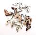 150PCS Book Corner Protector Metal Corner Cover for Scrapbook Album Menu Folder Include 50PCS Silver 50PCS Gold and 50PCS Bronze - Buy Online on SooperMarket.com