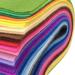 Flic-Flac 28pcs 12x8 inches 1.4mm Thick Soft Felt Fabric Sheet Assorted Colors DIY Craft Sewing Squares Pack - Buy Online on SooperMarket.com