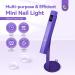 SAVILAND Handheld Magnetic UV Light for Nails - 2-in-1 Fast Curing Portable Nail Dryer & Stamper with LCD Display - Wireless Mini Gel Lamp for Gel Nails - Buy Online on SooperMarket.com