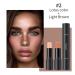 Yeweian 2 Colors Face Concealer Contour Stick 2 in 1 Highlight & Repair Pen - Face Makeup Shading Foundation Cream Pen (02Lotus+Light Brown) - Buy Online on SooperMarket.com