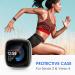NANW 4-Pack Screen Protector Case for Fitbit Sense 2/Versa 4 | Soft TPU Bumper | Full Cover Protective Cases | Scratch-Proof | Black/Charcoal/Blue/Clear - Buy Online on SooperMarket.com
