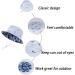 LANGZHEN Baby Girls Sun Protection Hat with Chin Strap - Light Blue Fish Design | Adjustable Toddler Kids Wide Brim Summer Play Hat for 4-8 Years - Buy Online on SooperMarket.com