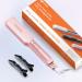 Professional Hair Straightener - 1.65" Titanium Flat Iron with 30s Rapid Heat 10 Temp Levels (260-450 ) LED Display - Pink - Buy Online on SooperMarket.com