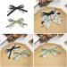 JSGHGDF Ribbon Elegant 2000s Style Side Clip Hair Clip Sweet Style knot Balletcore - Buy Online on SooperMarket.com