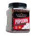 Black Jewell Hulless Popcorn Crimson Kernels for Popping. Pops White Non-GMO Heritage Kernel All Natural Snack with Antioxidants Whole Grain Gluten Free Gourmet Vegan 28.35oz (Pack of 1)