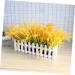 MAGICLULU 4pcs 7 Simulated Rice Bouquet of Flowers Artificial Vase Decor Wheat Sheaves for Decorating Natural Dried Flowers Dried Wheat Stalks Greenery Decor Straw Paddy Plastic - Buy Online on SooperMarket.com
