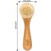 SHASH Exfoliating Face Brush - Made in Germany | Deep Intense Boar Bristle | Gently Exfoliates Skin for Glowing Complexion | Eco-Sourced Beech Wood - Buy Online on SooperMarket.com