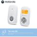 Motorola Nursery AM24 Audio Baby Monitor with Room Temperature Display, High Sensitivity Microphone, Two-Way Talk - White | Single MBP24 - Buy Online on SooperMarket.com