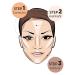 Ruby Kisses 3D Contour Artist Cream Makeup Palette - Medium Dark - 1 Count - Buy Online on SooperMarket.com