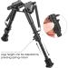 Feyachi B13 Mlok Bipod 6-9 Inch - Lightweight Rifle Bipod for Hunting and Shooting - Direct Mlok System Attachment - Buy Online on SooperMarket.com