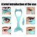SHANPIN Silicone Winged Eyeliner Stencil and Mascara Guard - Mermaid Design | Reusable Cosmetic Tool for Perfect Eye Makeup - Buy Online on SooperMarket.com