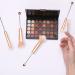 Makeup Brush Set for Women Beaded Rose Gold DIY Faux Fiber Make Up Brushes for Eyeshadow Concealer Eyebrow Foundation Contour Makeup Supplies - Buy Online on SooperMarket.com