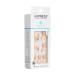 KISS imPRESS Press-On Pedicure Fake Toenails Kit - Square Bejeweled Pink & White Nails with Prep Pad, File, Stick - 24 Nails - Buy Online on SooperMarket.com