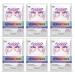 Epielle Mermaid Character Skincare Sheet Masks | Animal Spa Mask | -For All Skin Types |spa gifts for women  Spa Gift  Birthday Party Gift for her kids  Spa Day Party  Girls Night  Slumber party  Stocking Stuffers | 6 co...