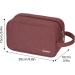 Travel Toiletry Wash Bag for Men and Women | Dopp Kit Shaving Bag | Jujube Red - Buy Online on SooperMarket.com