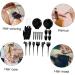 Mikinona 1 Set Hair Coloring Tools Hairdressing Clips Hair Mixing Bowl Hair Tinting Bowl Hair Color Brush Dye Mixing Bowl Professional Styling Tools Hair Coloring Kit Plastic Hair Dye Cloak - Buy Online on SooperMarket.com