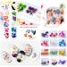 Dried Flowers for Resin Nail Art - 108 Pcs in 62 Colors - 3D Dry Flowers for Nails - Real Natural Flower Nail Art Decoration Supplies - Buy Online on SooperMarket.com