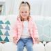 Kids Pink Puffer Jacket | Hooded Winter Coat for Boys & Girls | Lightweight Outerwear 2-3 Years - Buy Online on SooperMarket.com