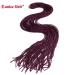 3 Packs Eunice Hair #99J Synthetic Crochet Braids - 28 Inch Soft Goddess Mambo Hair Extensions - Box Braids (28 Roots/Pack) - Buy Online on SooperMarket.com