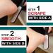 Foot File Foot Scraper for Hard Skin Professional Pedicure Double Side Foot Files Callus Remover Foot Scrubber Metal Foot Rasp Foot Care Tool for Dead Skin Cracked Heels Corn Removal - Buy Online on SooperMarket.com