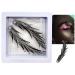 PUCHEN Adhesive Fake Eyebrows - Human Hair Fake Adhesive Handmade Eyebrows - Realistic Crocheted Eyebrows for Halloween Masquerade Costume Cosplay Eyebrows5