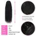 30 Curly Drawstring Ponytail Extension - Synthetic Hairpiece for Women (1B#) - Buy Online on SooperMarket.com