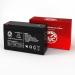 AJC 6V 12Ah UPS Battery Compatible with CSB GP6120 | High-Performance Replacement Battery for International Shipping - Buy Online on SooperMarket.com