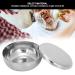 Ankroyu Razor-Soap Peel - Premium Men's Stainless Steel Shaving Bowl & Lid | Beard Care & Foam Cup | Ultimate Shaving Tool (Silver) - Buy Online on SooperMarket.com