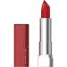 Maybelline Color Sensational Lipstick  Lip Makeup  Cream Finish  Hydrating Lipstick  Nude  Pink  Red  Plum Lip Color  Crimson Race  0.15 oz  (Packaging May Vary) 311 CRIMSON RACE 0.15 Ounce (Pack of 1)