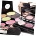 Baluue Eye Shadow Plate Pressed Powder Stamper Mini Eyeshadow Press Tool Eyeshadow Tool Transparent Acrylic 3.00X1.85X1.85CM Transparent - Buy Online on SooperMarket.com
