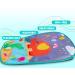 Baby Gym Play Mat with Mirror, Music, Lights - Kick & Play Piano Activity Center for 3-6-9 Month Infants in Green - Buy Online on SooperMarket.com