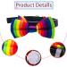 JpGdn 10pcs Small Dogs Collar Attachment Bows Ties for Puppies Cats Birthday Party Adjustable Bowties Sliding Bows Neckties Grooming Accessories Costumes Wedding 10pcs dog collar - Buy Online on SooperMarket.com