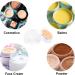 5ml Jaws with Lids - 42pcs Mini Cream Containers for Cosmetics & Nail Art | Transparent Dose with Labels & Spatula - Buy Online on SooperMarket.com