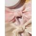 XFYUZR Women Bow Hair Clip Set - Pink & Beige Large Ribbon Hair Accessories for Girls, Prom Styling - 2Pcs - Buy Online on SooperMarket.com