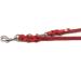 Adjustable Fat Leather Dog Leash for Small & Large Dogs - 2m 2.4m 2.8m 3.5m 5m - Red - Durable & Stylish - Buy Online on SooperMarket.com