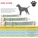 Yudote Ultra-Like Dog Collar for Small Dogs - Natural Cotton Cord for Sensitive Skin - Sage Green (1-Pack) - Buy Online on SooperMarket.com