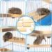 Shop Wangdu 5-Piece Hamster Accessories Set - Natural Wood Toys for Hamsters Guinea Pigs & Mice | DIY Cage Decor & Bird Seating Platform - Buy Online on SooperMarket.com