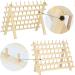 Haitral 60-Spool Wooden Thread Rack Organizer for Sewing, Quilting, Embroidery & Hair-braiding - Buy Online on SooperMarket.com