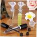 PLAFOPE 6pcs Eyelash Solution Bottle Portable Bottle Mascara Vials Bottle Empty Mascara Tube Plastic - Buy Online on SooperMarket.com