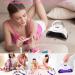 180W UV LED Nail Dryer Lamp with Timer - Gel Nail Curing Car Sensor & LCD Display - Buy Online on SooperMarket.com